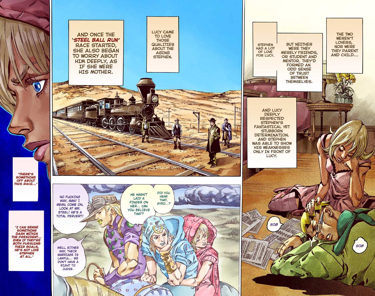 Read Jojo's Bizarre Adventure Part 7 Steel Ball Run Manga Online