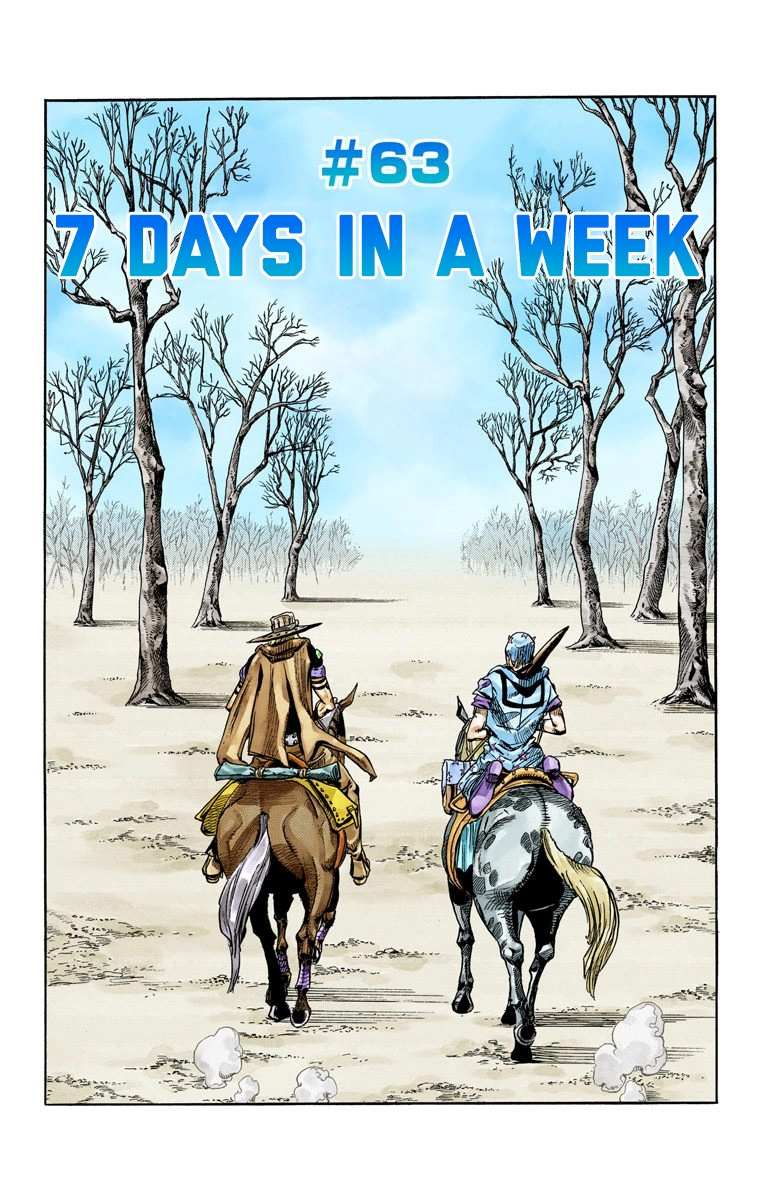Read Jojo's Bizarre Adventure Part 7 Steel Ball Run Manga Online