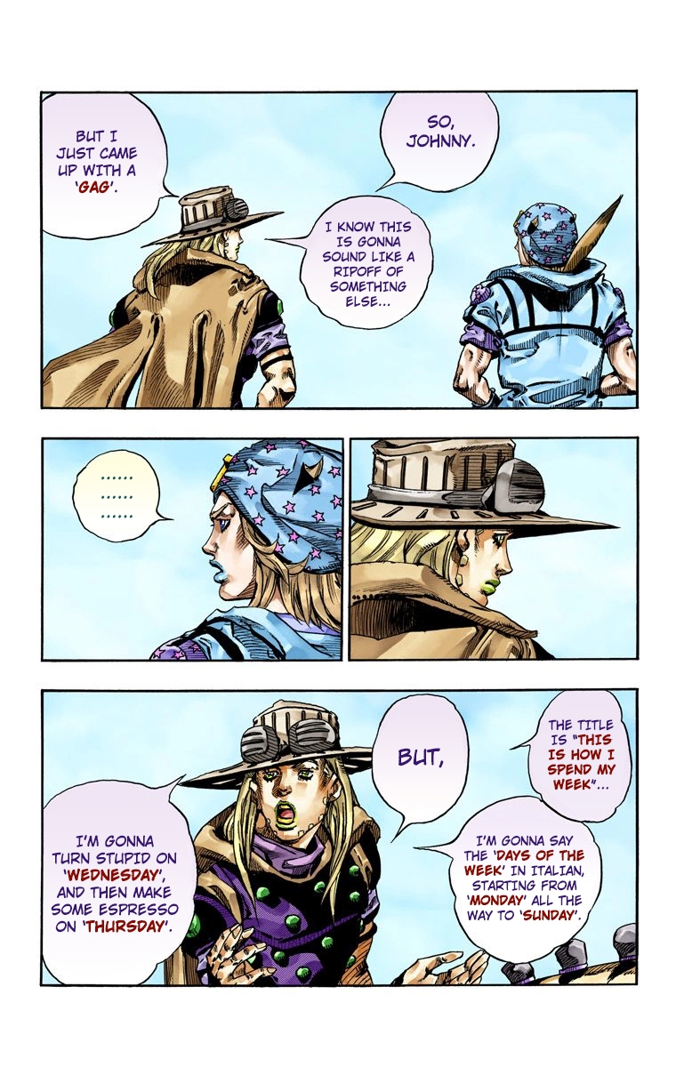 Read Jojo's Bizarre Adventure Part 7 Steel Ball Run Manga Online