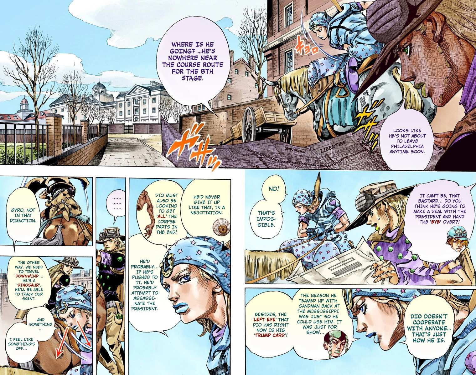 Read Jojo's Bizarre Adventure Part 7 Steel Ball Run Manga Online