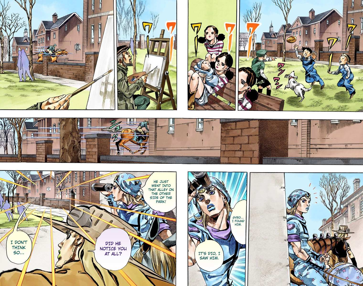 Read Jojo's Bizarre Adventure Part 7 Steel Ball Run Manga Online