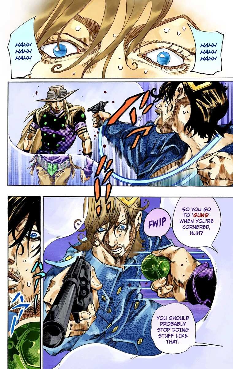 Read Jojo's Bizarre Adventure Part 7 Steel Ball Run Manga Online
