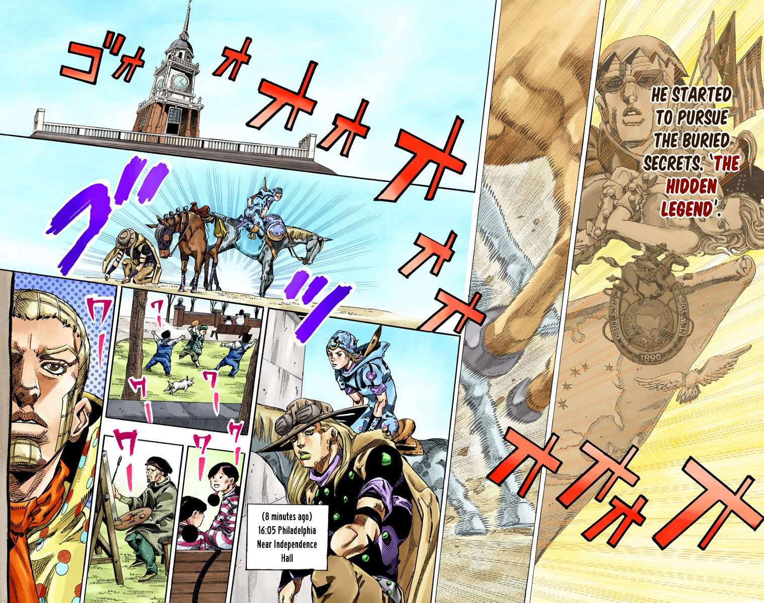 Read Jojo's Bizarre Adventure Part 7 Steel Ball Run Manga Online
