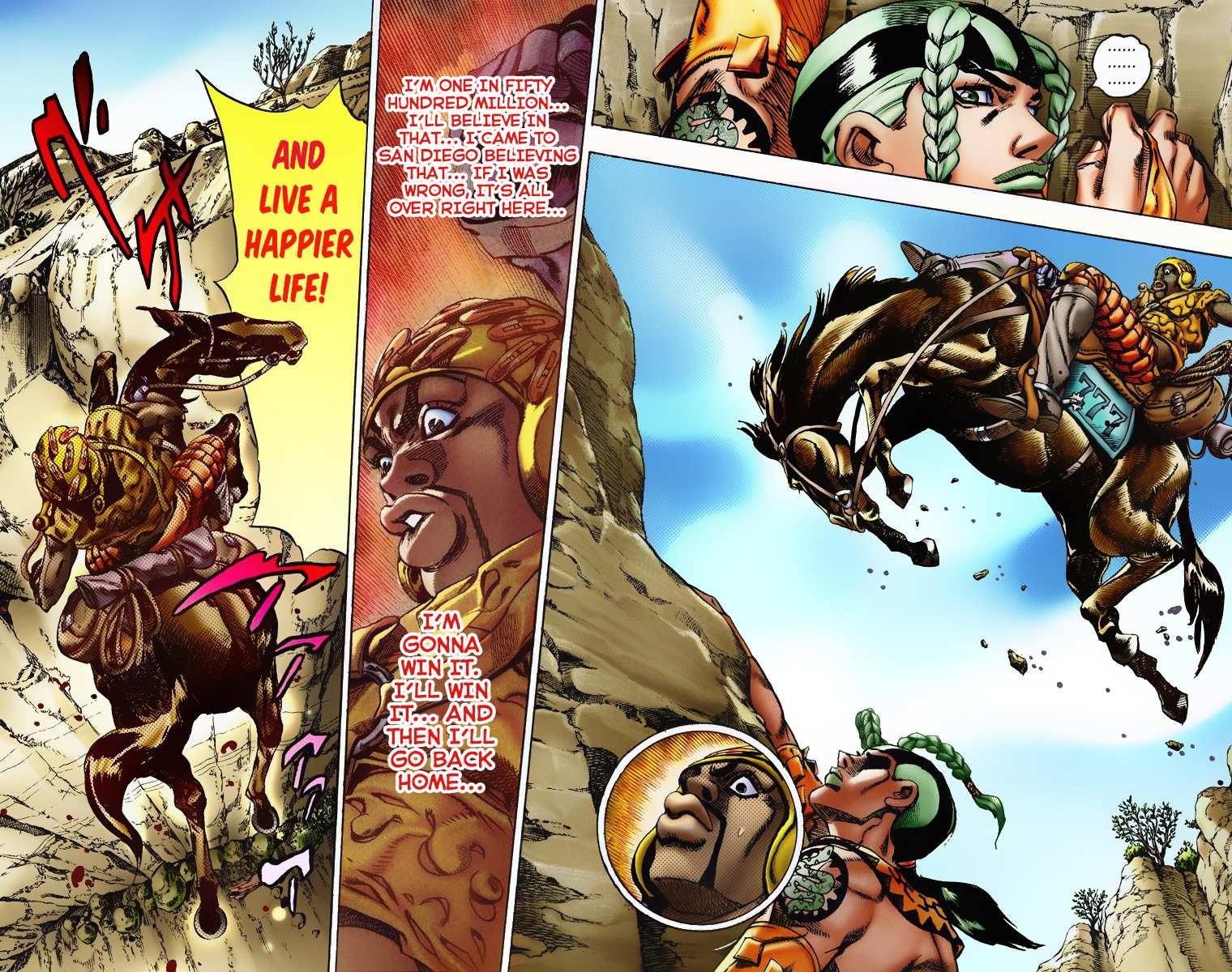 Read Jojo's Bizarre Adventure Part 7 Steel Ball Run Manga Online