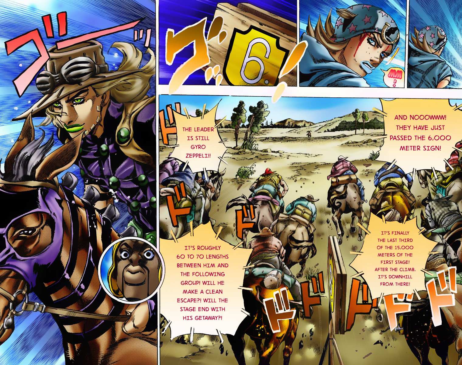 Read Jojo's Bizarre Adventure Part 7 Steel Ball Run Manga Online