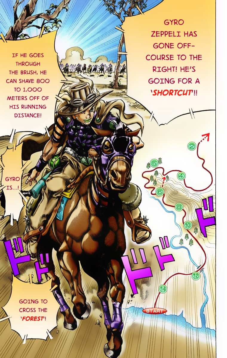 Read Jojo's Bizarre Adventure Part 7 Steel Ball Run Manga Online
