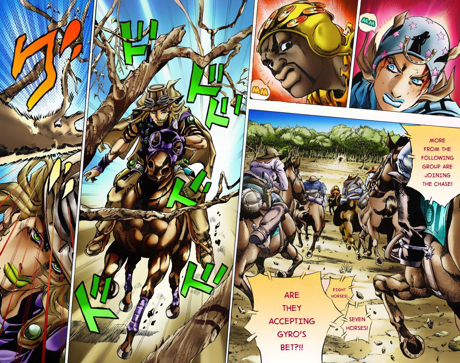 Read Jojo's Bizarre Adventure Part 7 Steel Ball Run Manga Online
