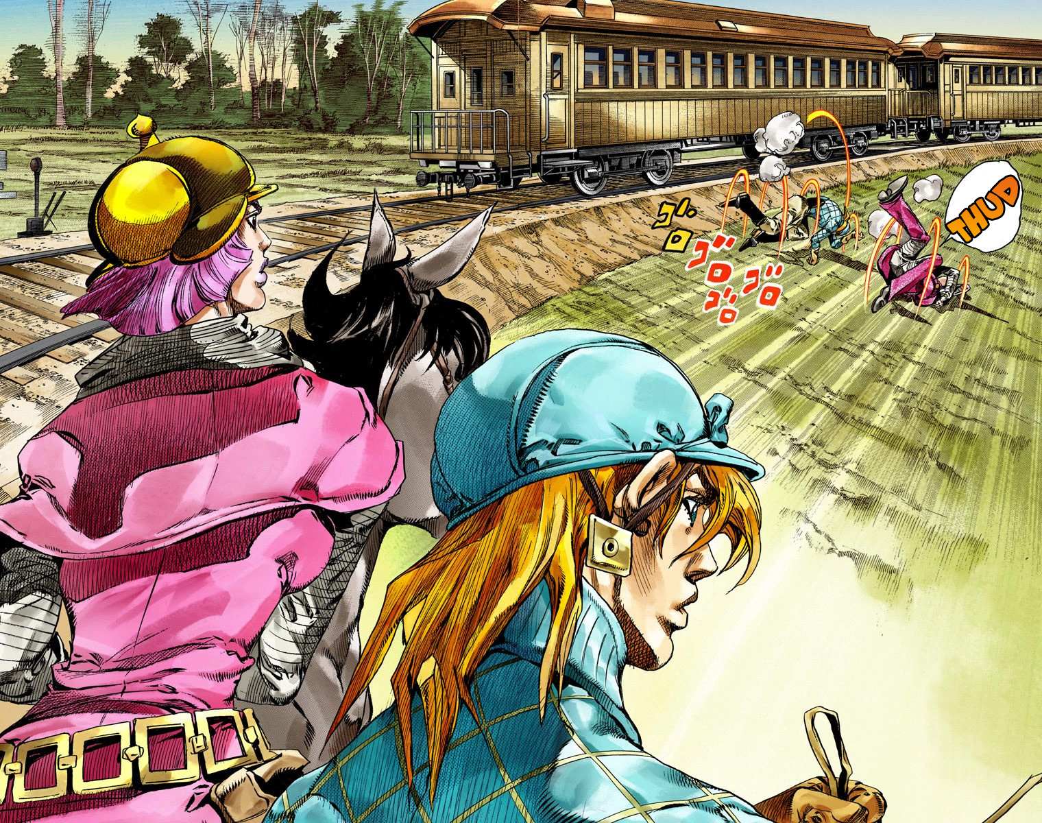 Read Jojo's Bizarre Adventure Part 7 Steel Ball Run Manga Online