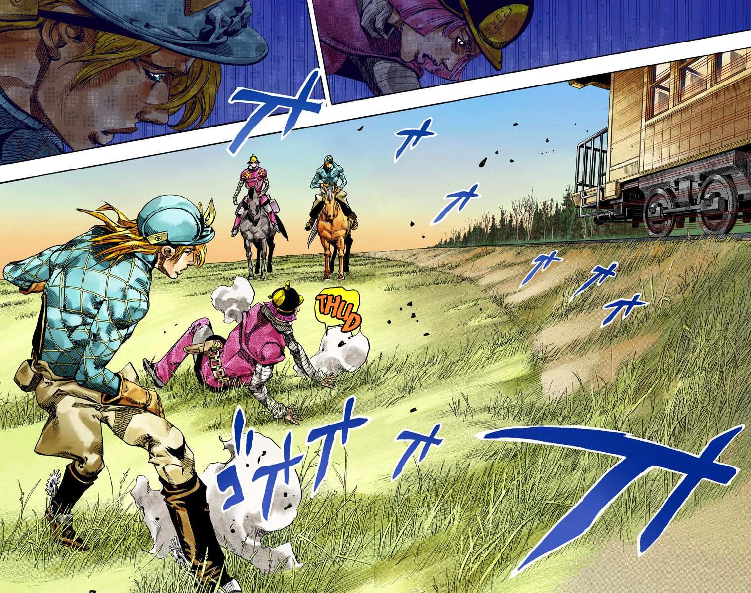 Read Jojo's Bizarre Adventure Part 7 Steel Ball Run Manga Online