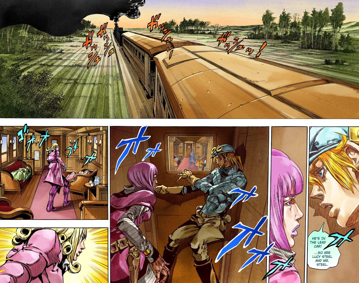 Read Jojo's Bizarre Adventure Part 7 Steel Ball Run Manga Online