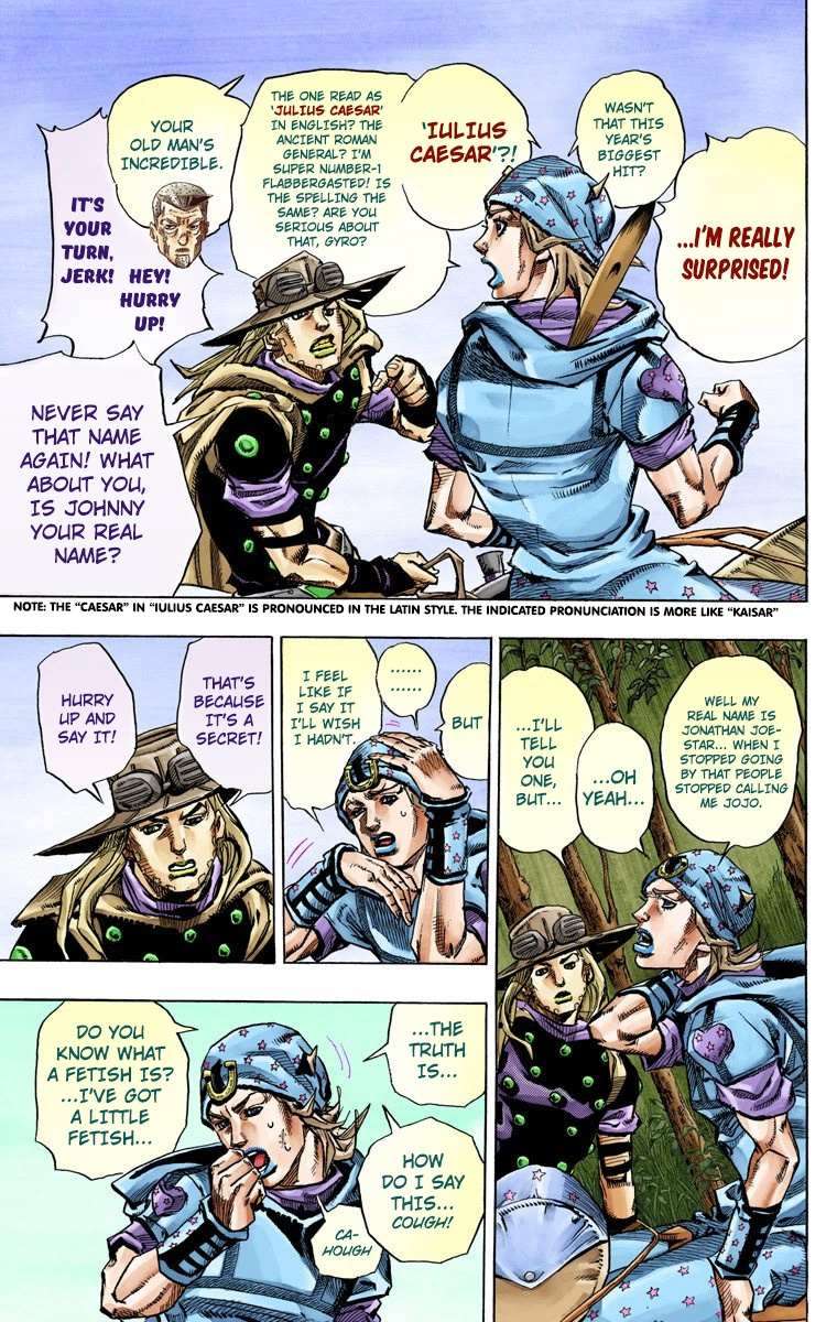 Read Jojo's Bizarre Adventure Part 7 Steel Ball Run Manga Online