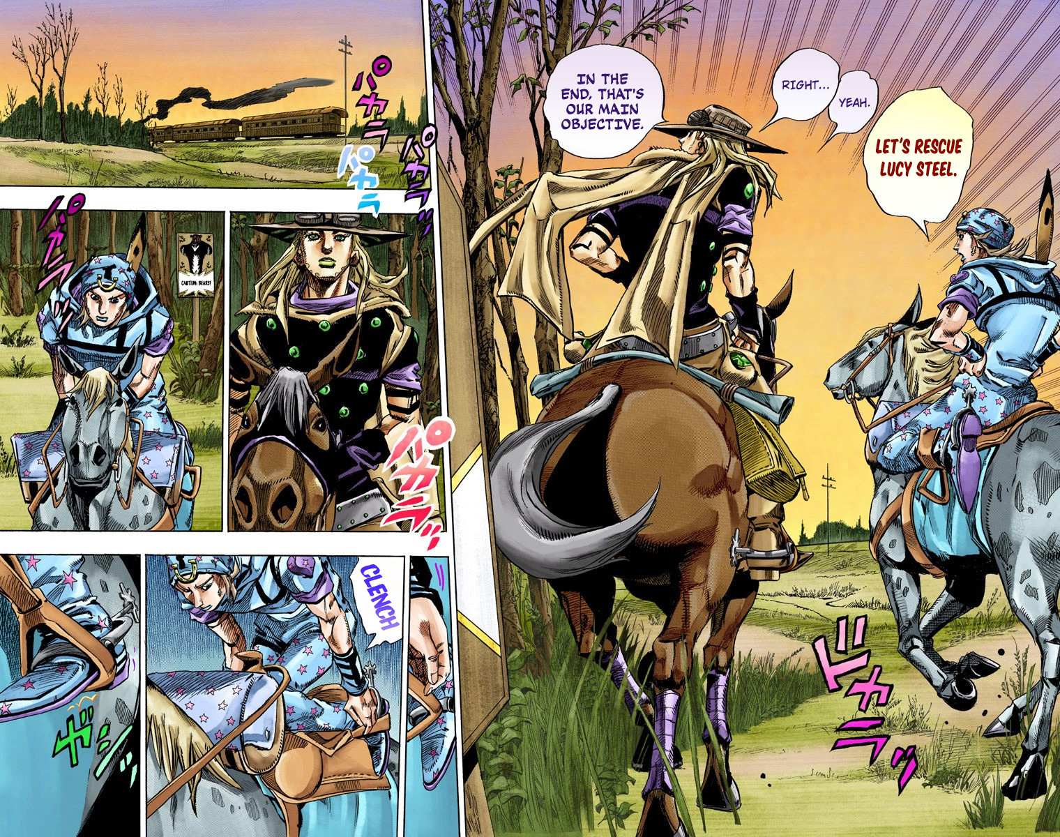 Read Jojo's Bizarre Adventure Part 7 Steel Ball Run Manga Online