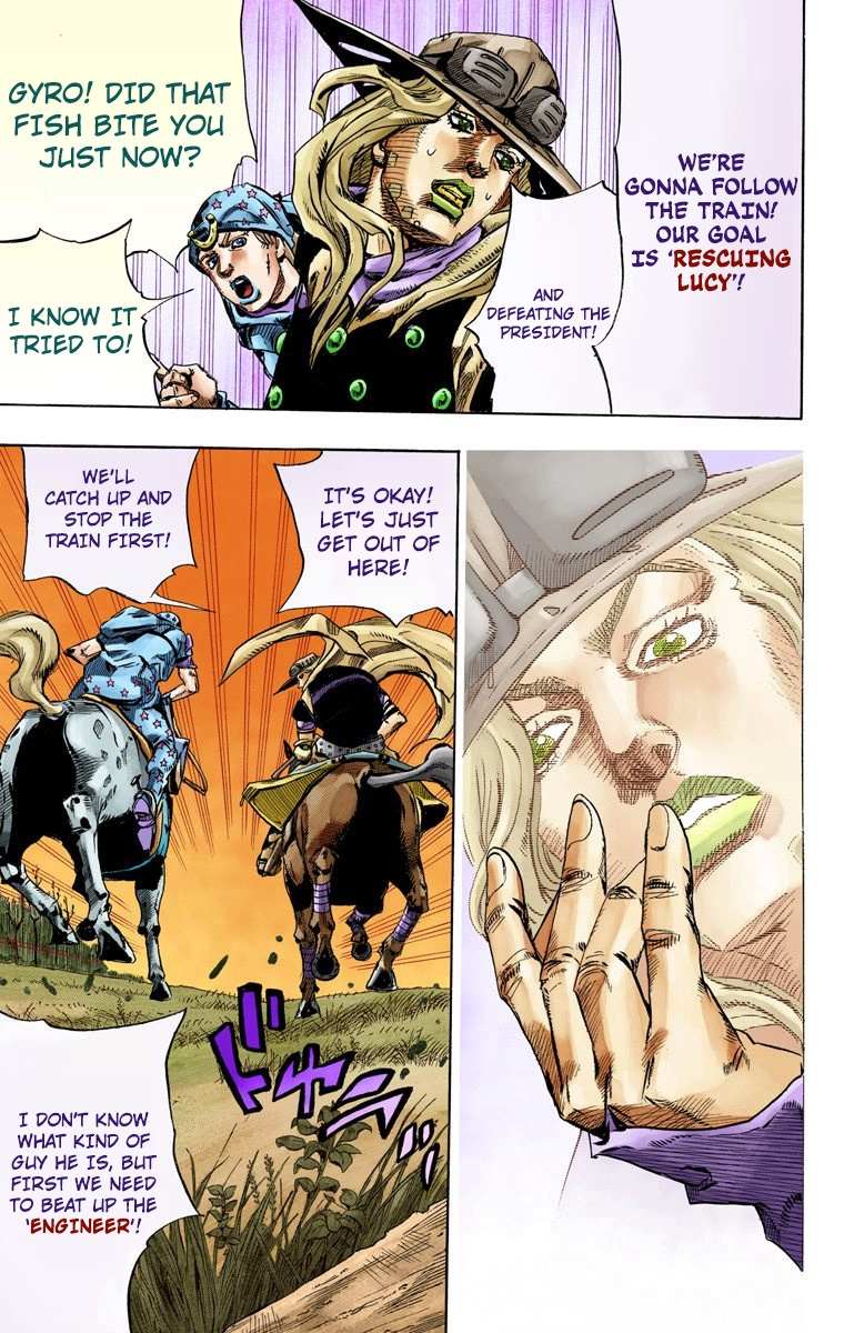 Read Jojo's Bizarre Adventure Part 7 Steel Ball Run Manga Online