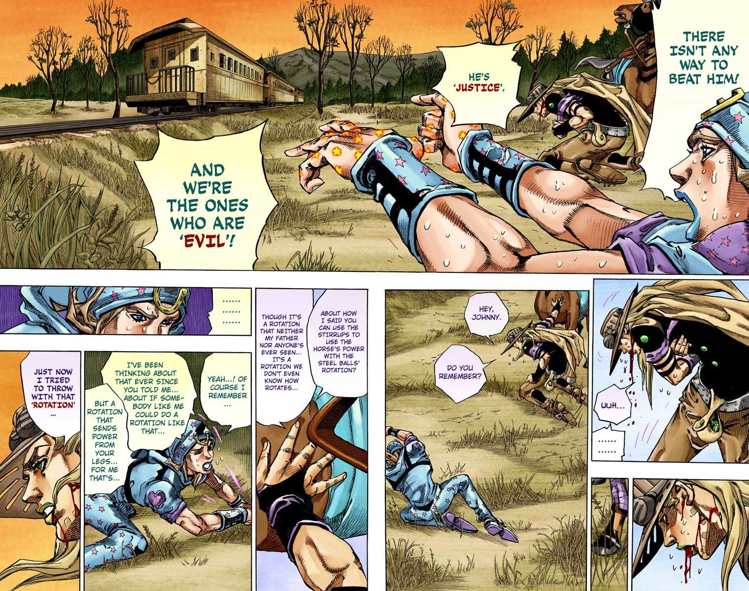 Read Jojo's Bizarre Adventure Part 7 Steel Ball Run Manga Online