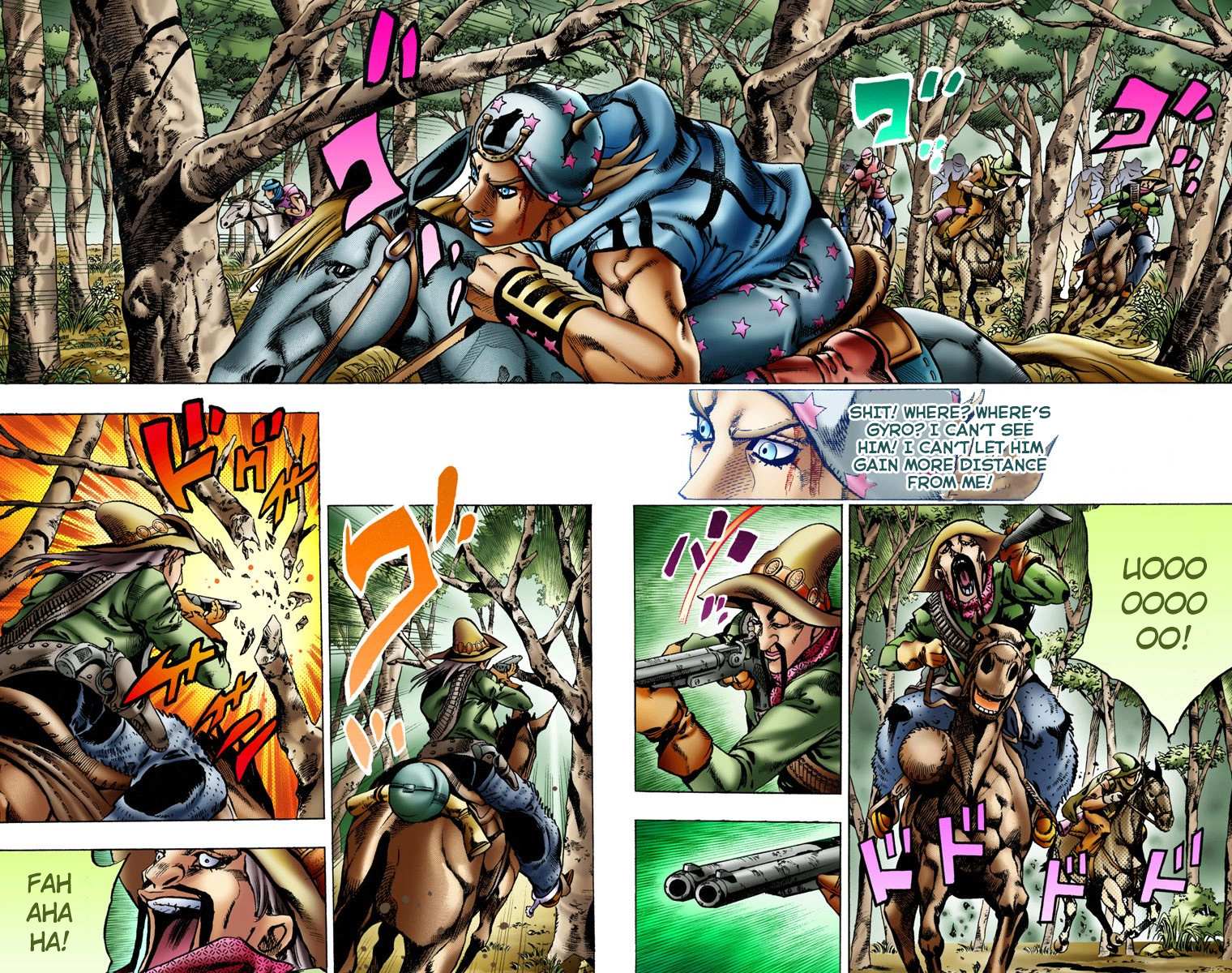 Read Jojo's Bizarre Adventure Part 7 Steel Ball Run Manga Online
