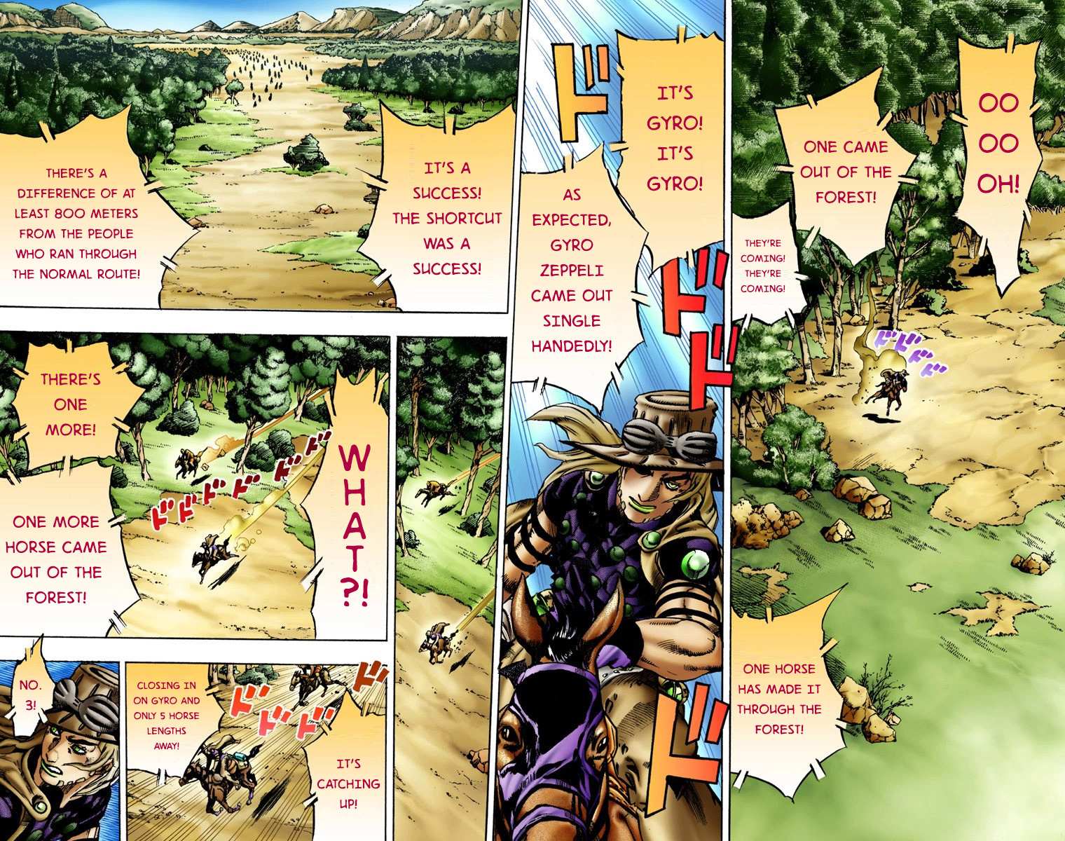 Read Jojo's Bizarre Adventure Part 7 Steel Ball Run Manga Online
