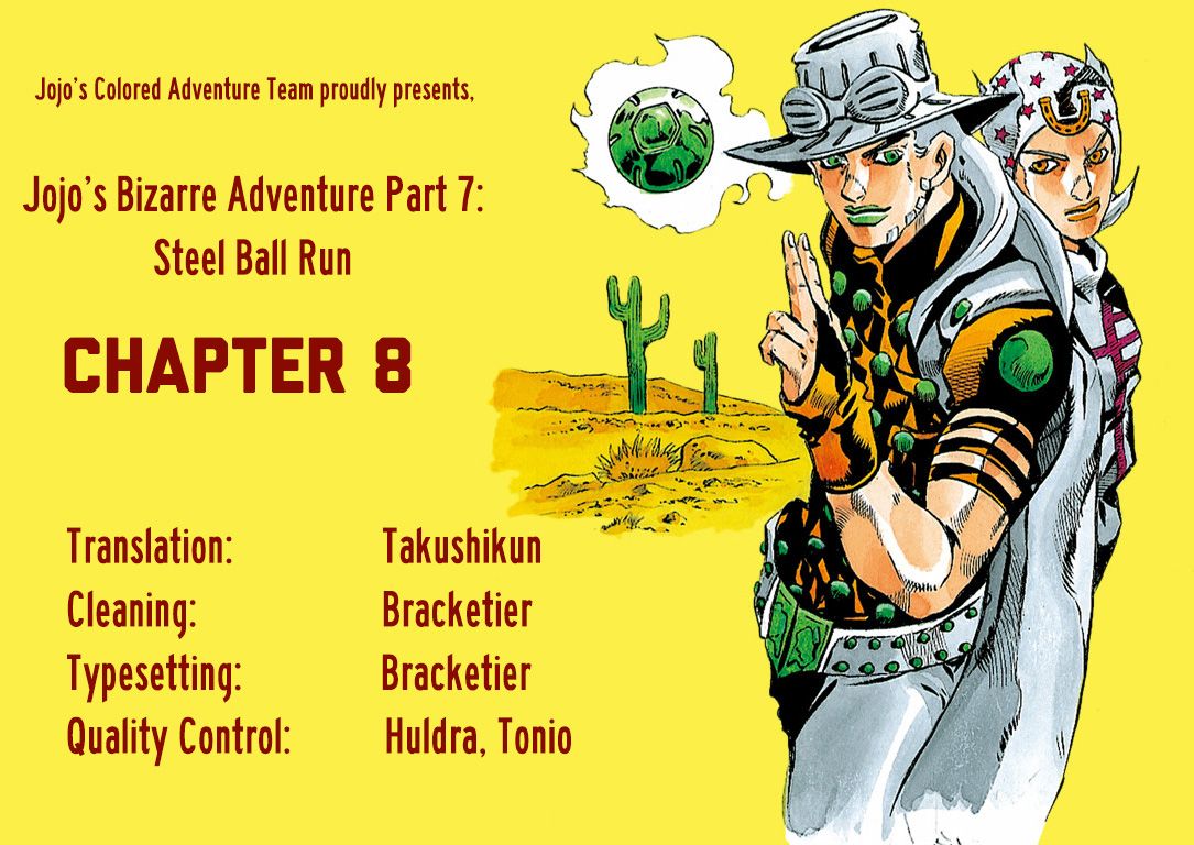 Read Jojo's Bizarre Adventure Part 7 Steel Ball Run Manga Online
