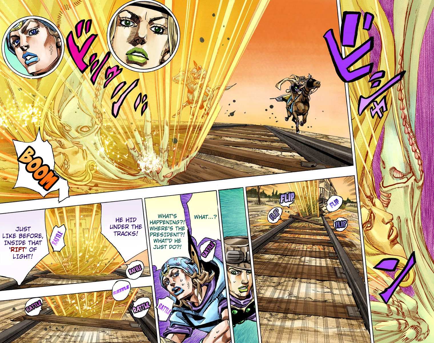 Read Jojo's Bizarre Adventure Part 7 Steel Ball Run Manga Online