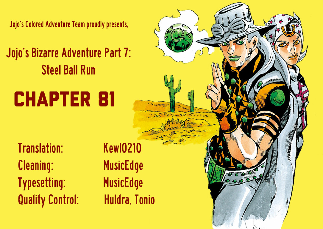 Read Jojo's Bizarre Adventure Part 7 Steel Ball Run Manga Online