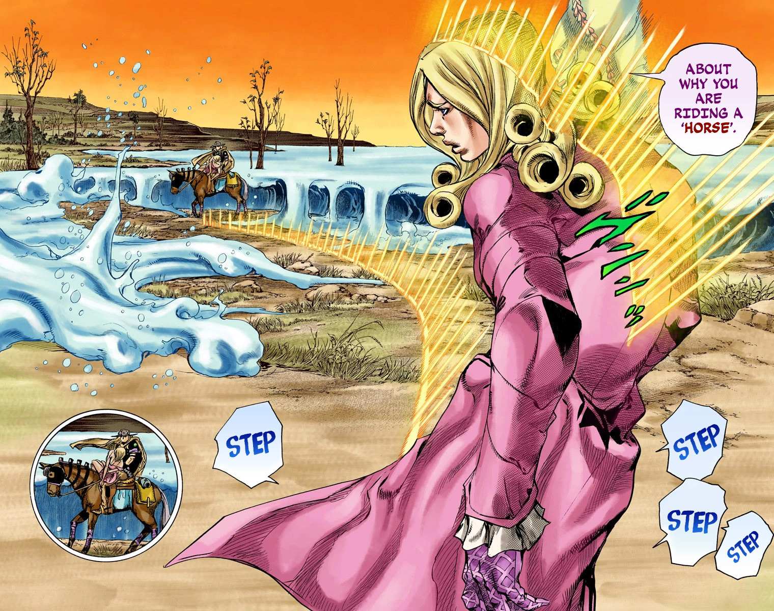 Read Jojo's Bizarre Adventure Part 7 Steel Ball Run Manga Online