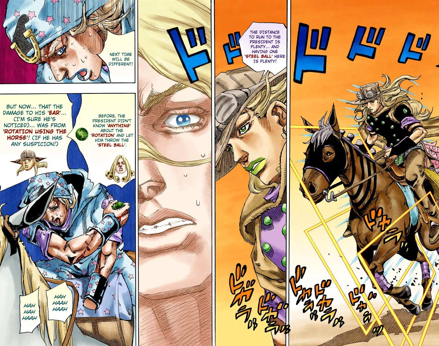 Read Jojo's Bizarre Adventure Part 7 Steel Ball Run Manga Online