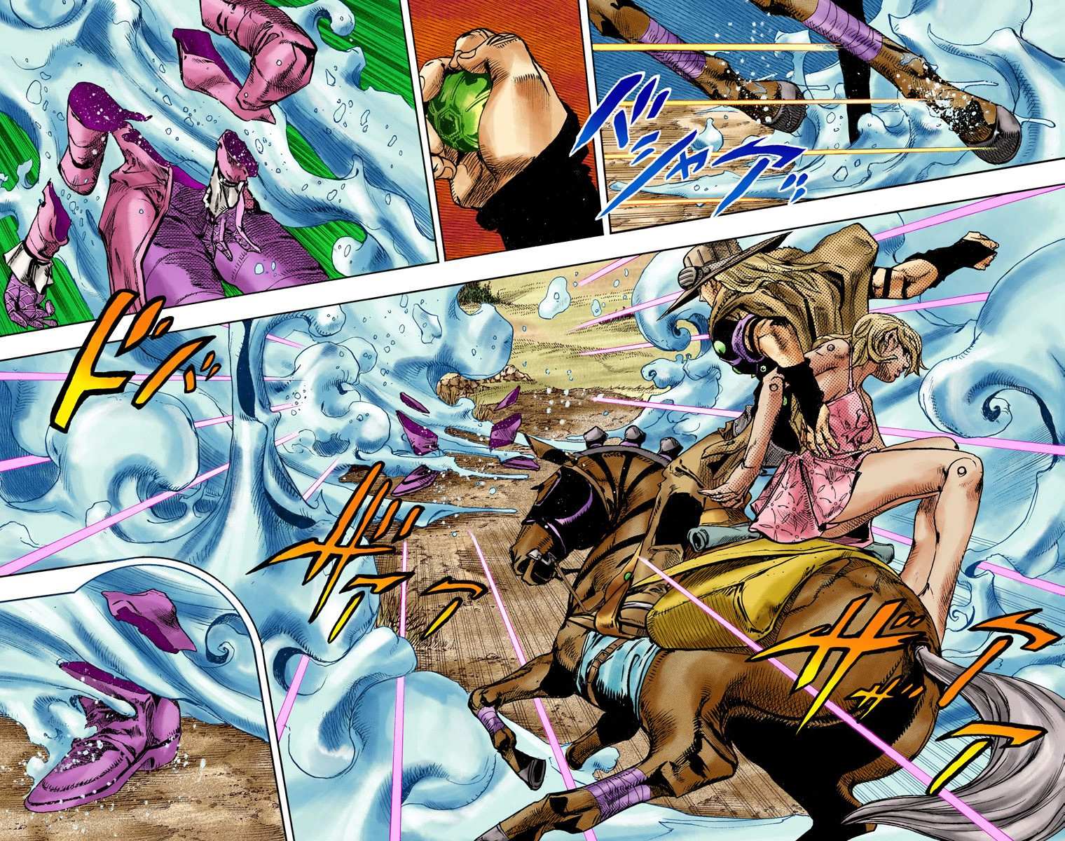 Read Jojo's Bizarre Adventure Part 7 Steel Ball Run Manga Online