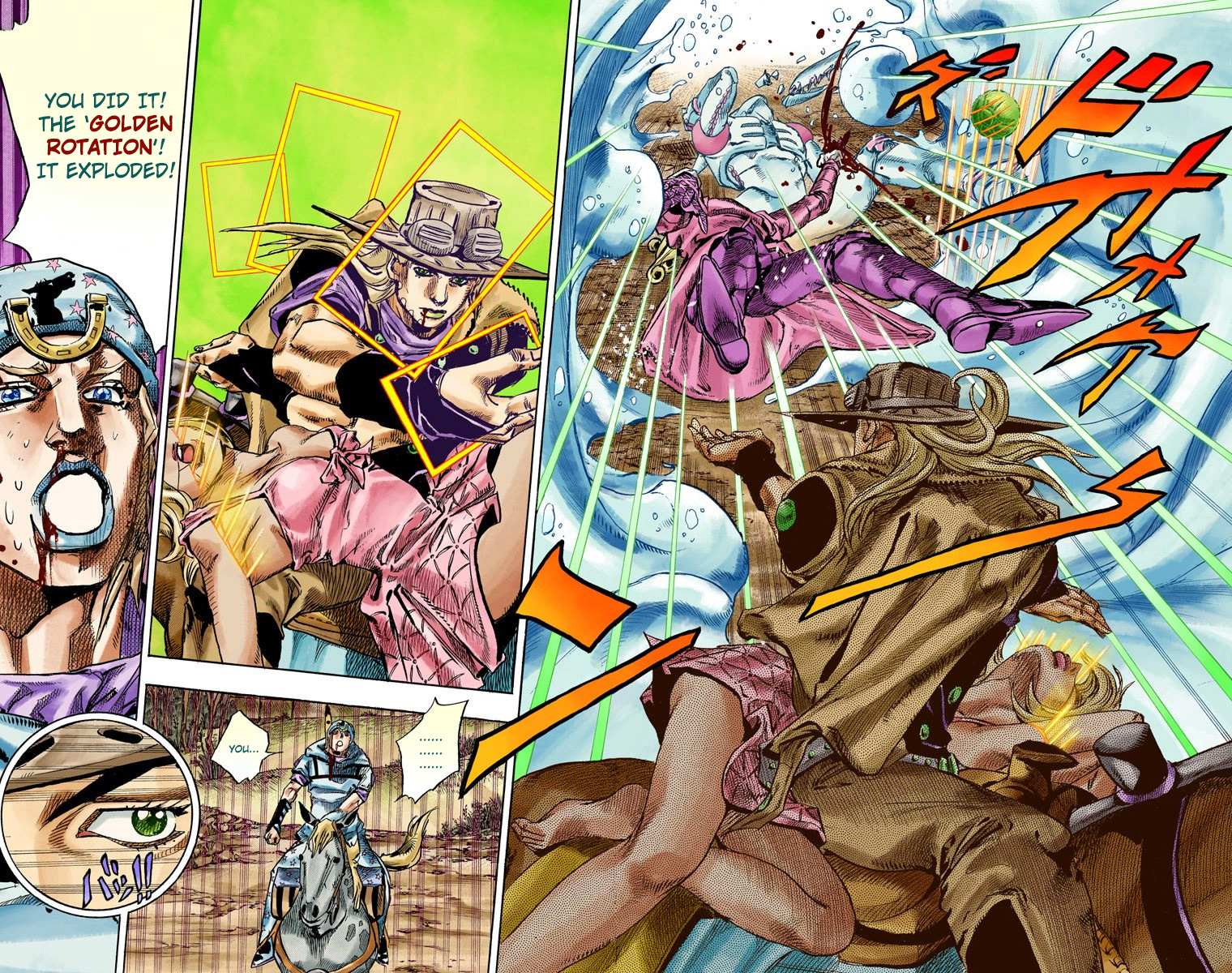 Read Jojo's Bizarre Adventure Part 7 Steel Ball Run Manga Online