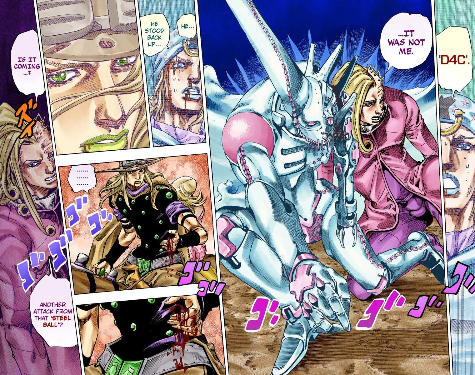 Read Jojo's Bizarre Adventure Part 7 Steel Ball Run Manga Online