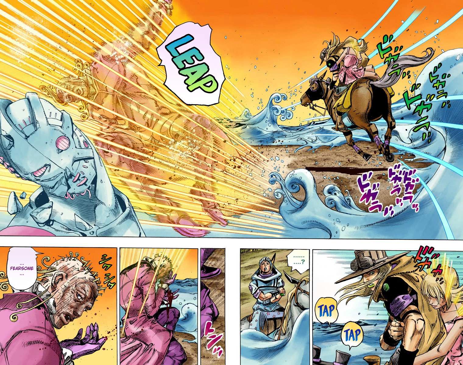 Read Jojo's Bizarre Adventure Part 7 Steel Ball Run Manga Online