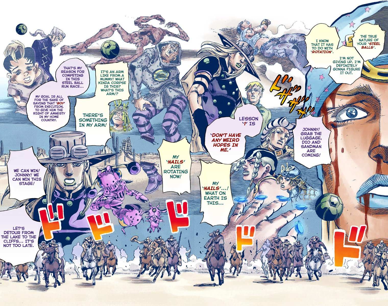 Read Jojo's Bizarre Adventure Part 7 Steel Ball Run Manga Online