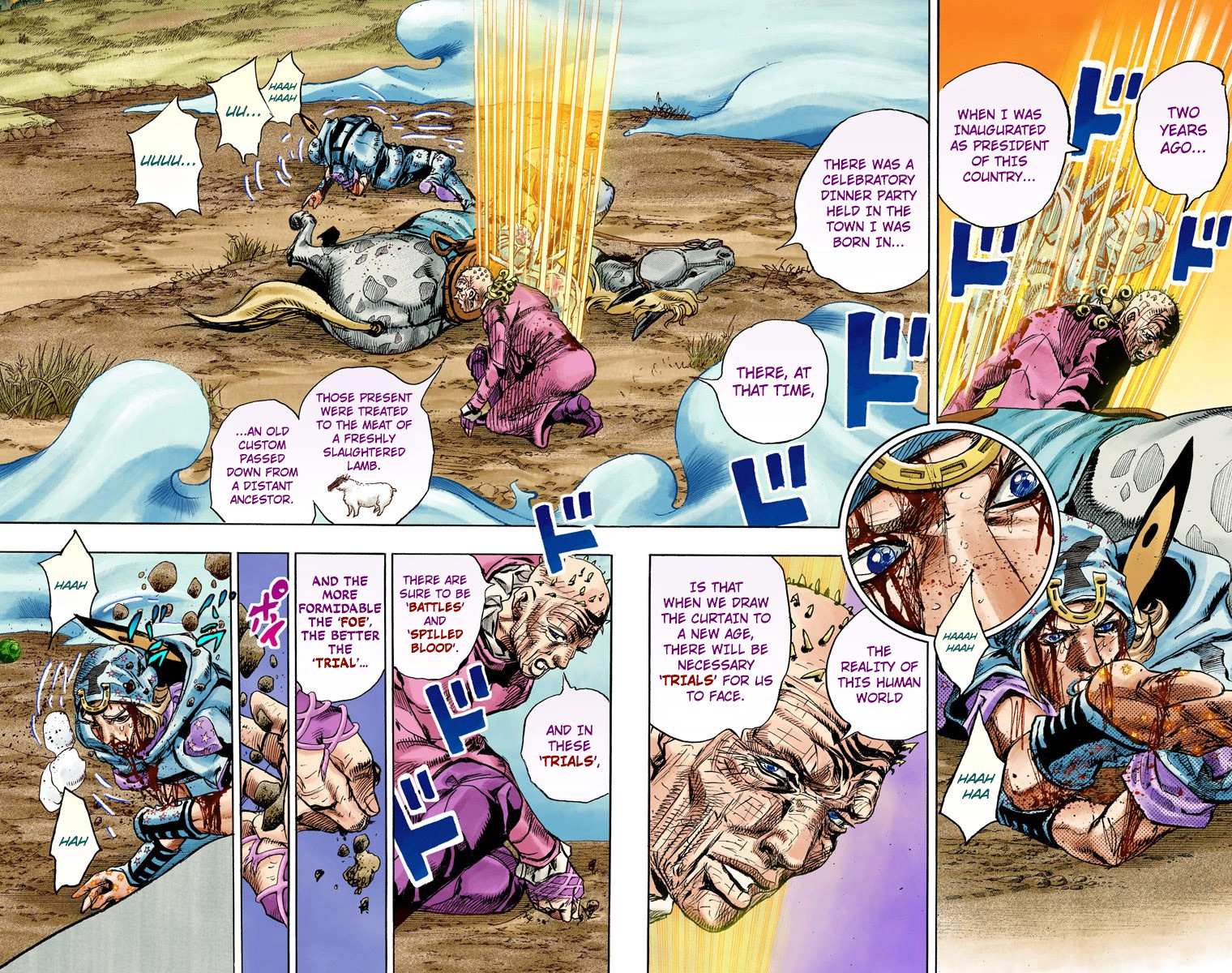 Read Jojo's Bizarre Adventure Part 7 Steel Ball Run Manga Online
