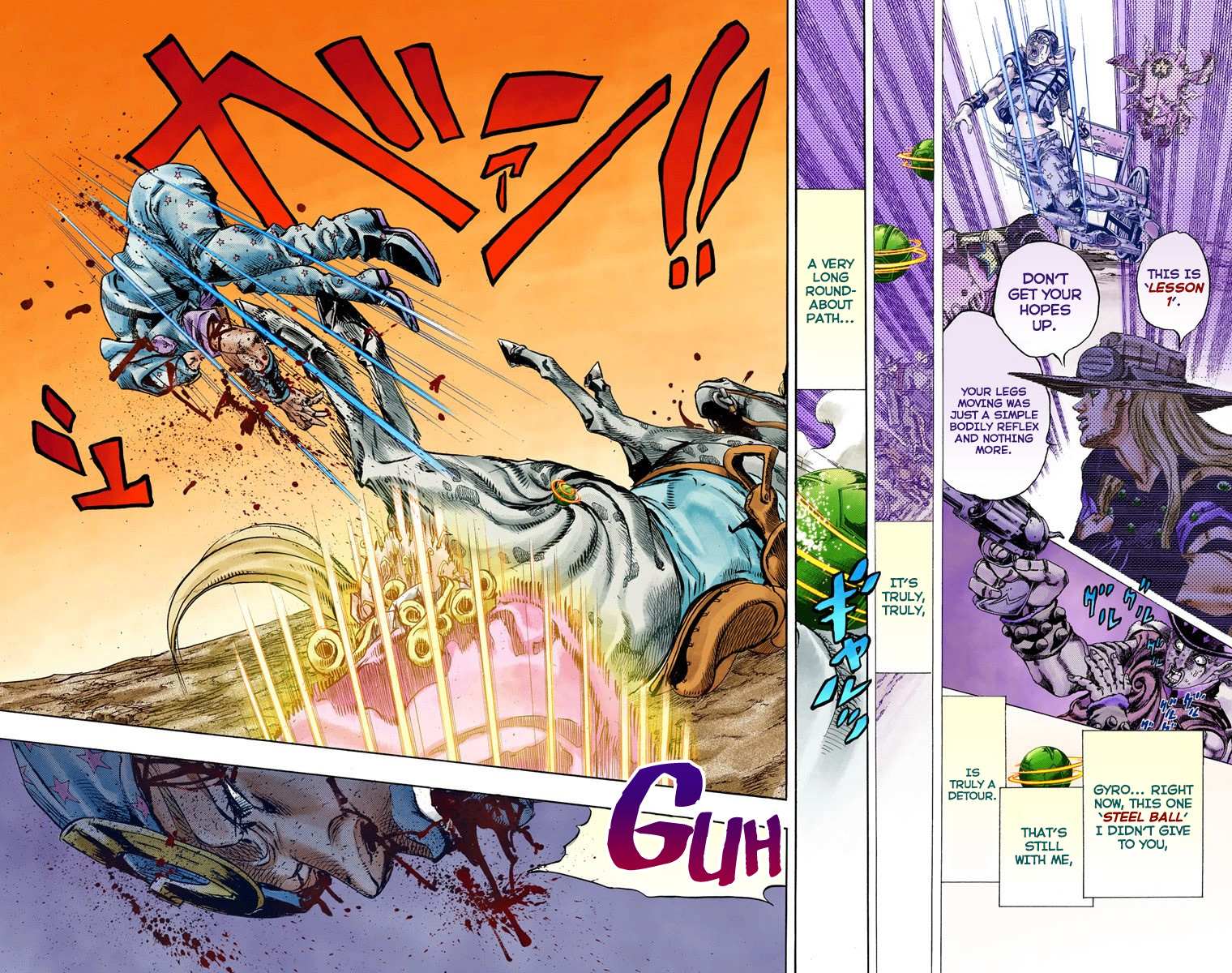 Read Jojo's Bizarre Adventure Part 7 Steel Ball Run Manga Online