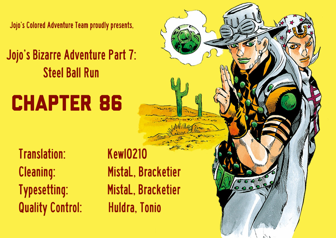 Read Jojo's Bizarre Adventure Part 7 Steel Ball Run Manga Online