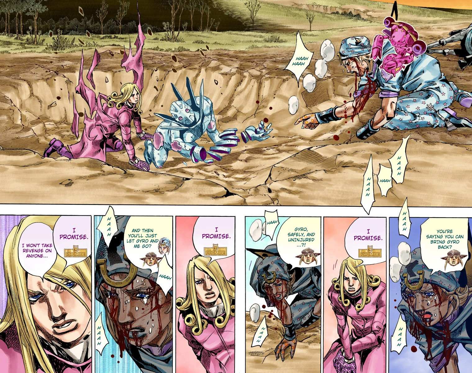 Read Jojo's Bizarre Adventure Part 7 Steel Ball Run Manga Online