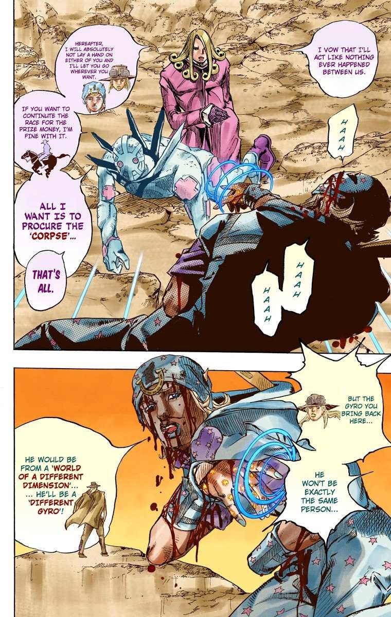 Read Jojo's Bizarre Adventure Part 7 Steel Ball Run Manga Online