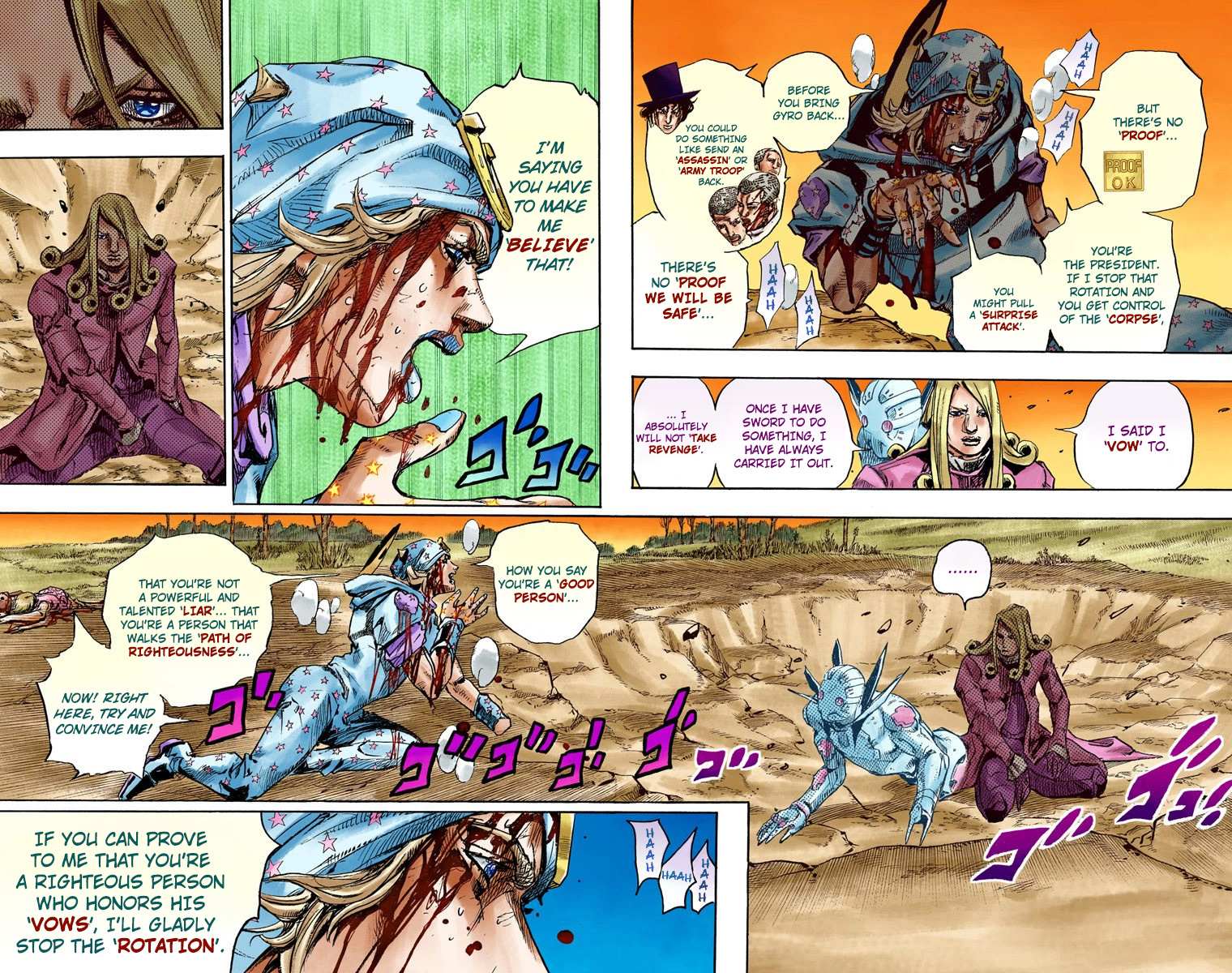 Read Jojo's Bizarre Adventure Part 7 Steel Ball Run Manga Online