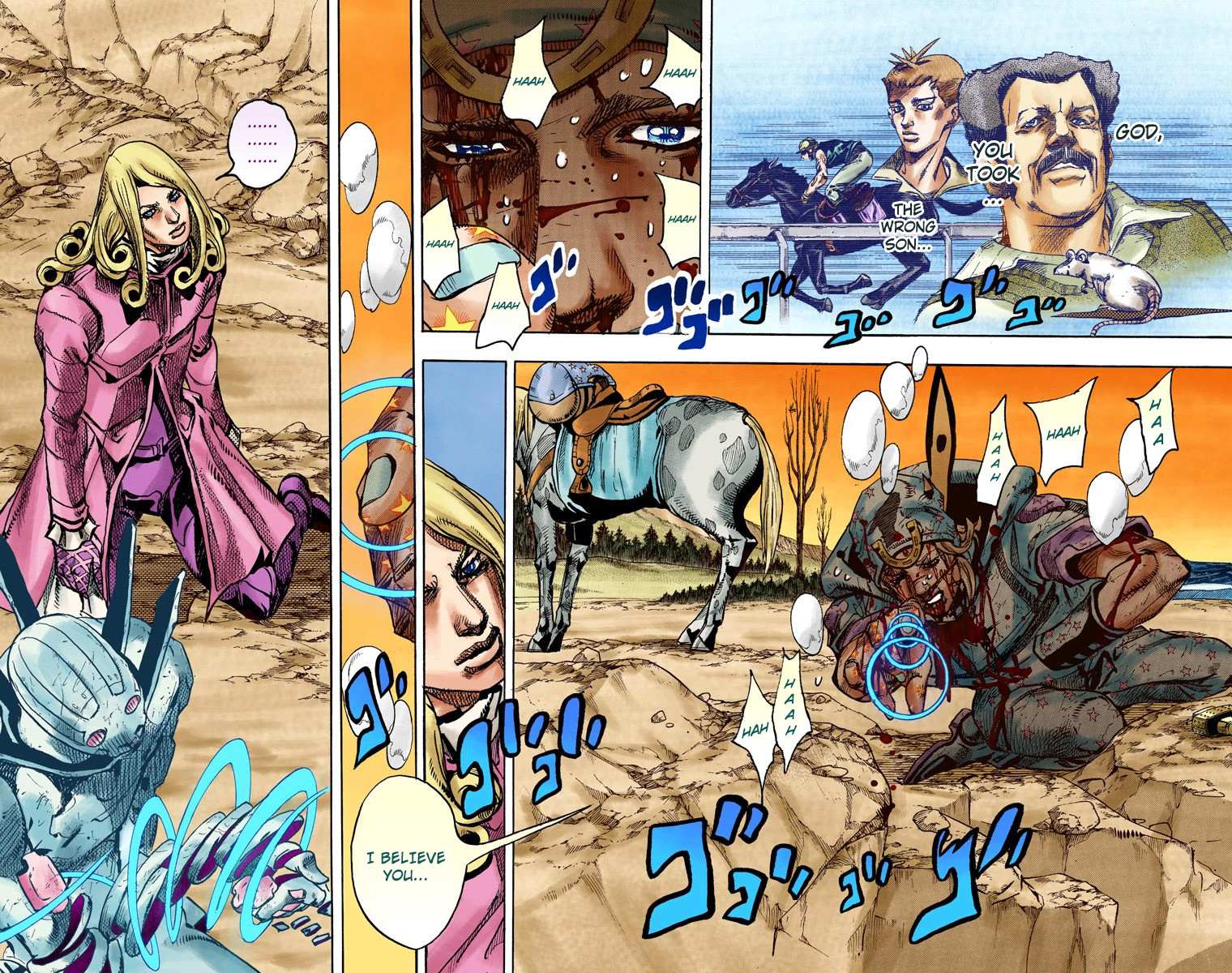 Read Jojo's Bizarre Adventure Part 7 Steel Ball Run Manga Online