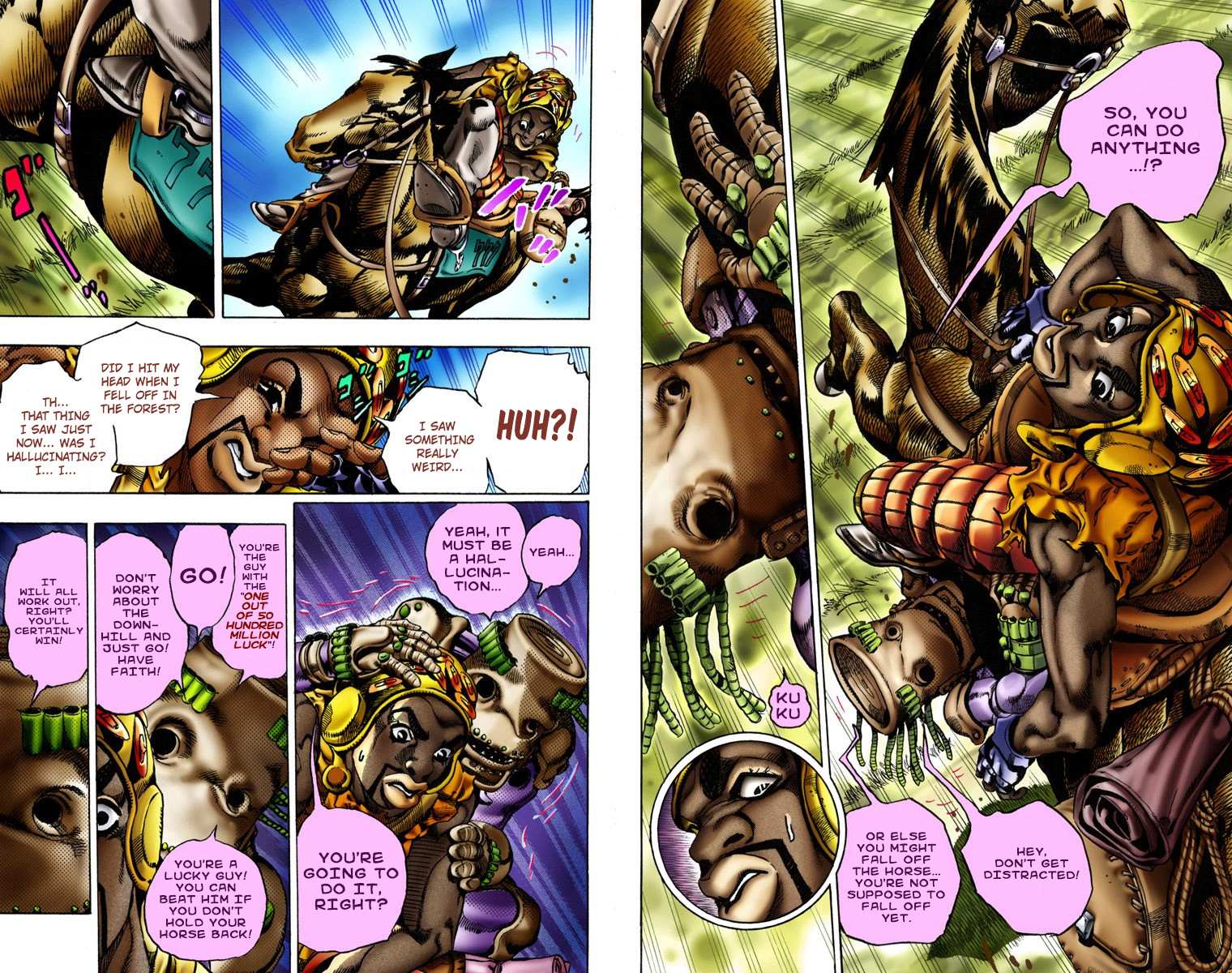 Read Jojo's Bizarre Adventure Part 7 Steel Ball Run Manga Online