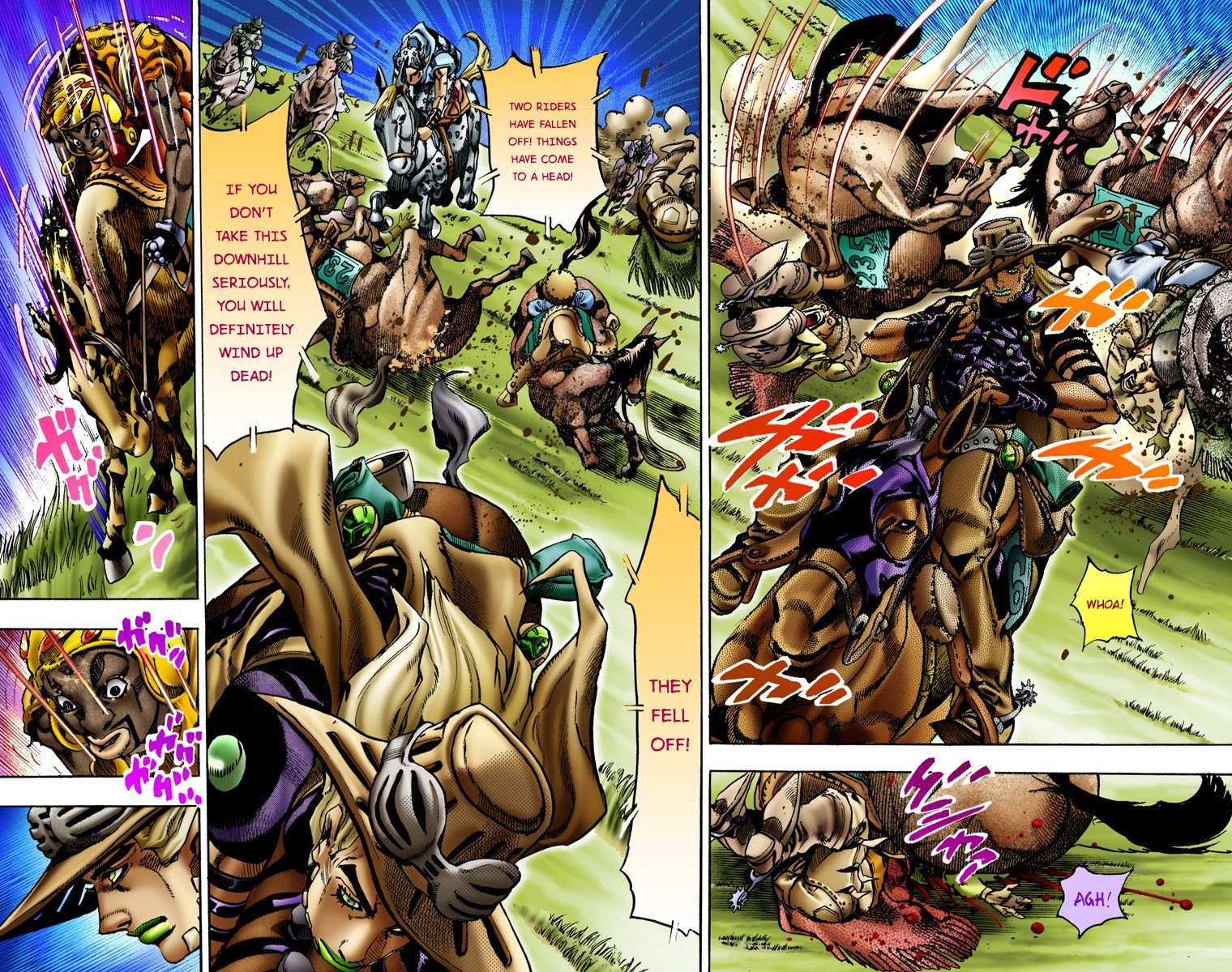 Read Jojo's Bizarre Adventure Part 7 Steel Ball Run Manga Online