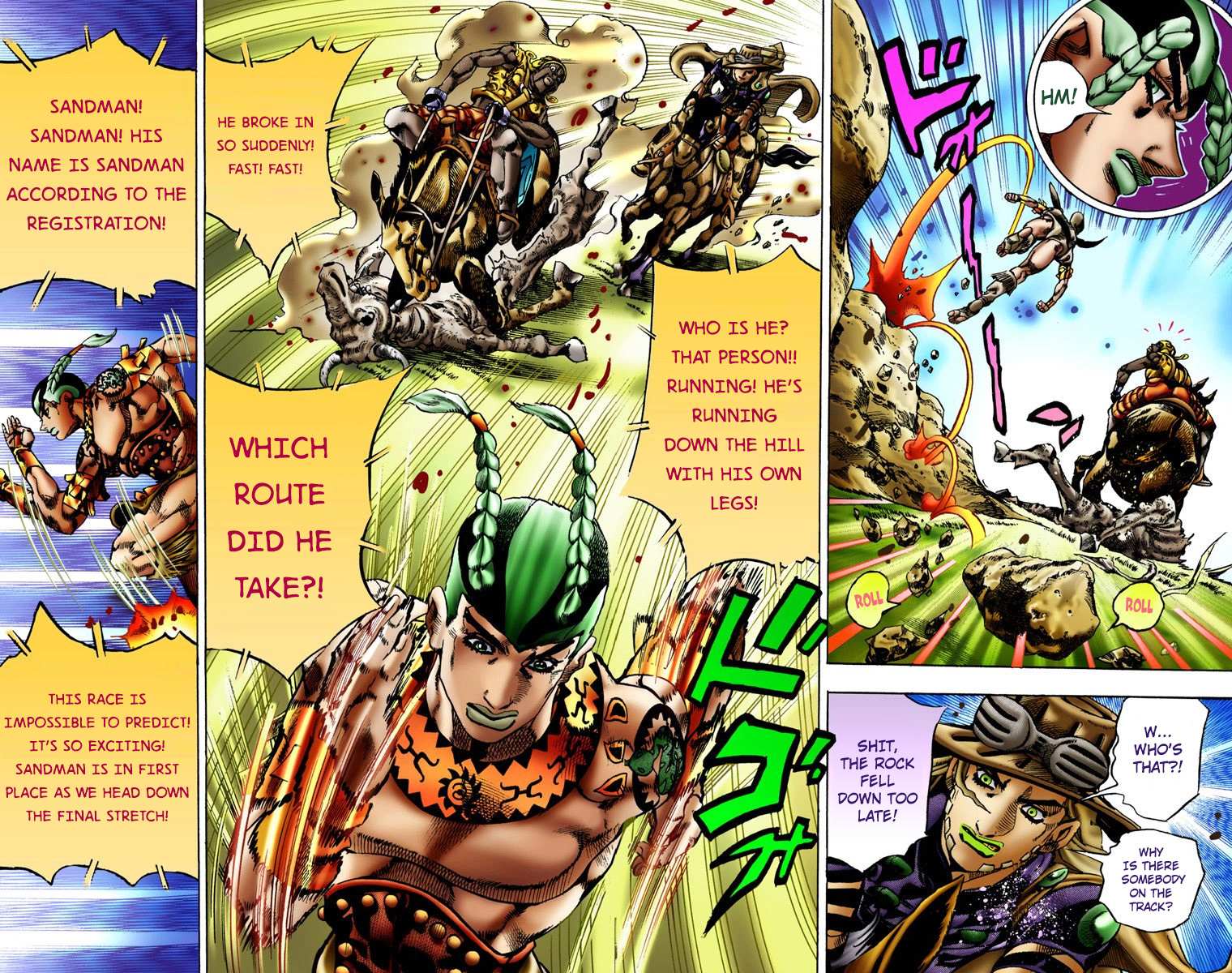 Read Jojo's Bizarre Adventure Part 7 Steel Ball Run Manga Online