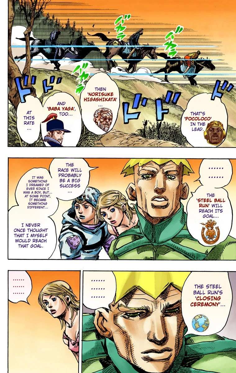 Read Jojo's Bizarre Adventure Part 7 Steel Ball Run Manga Online