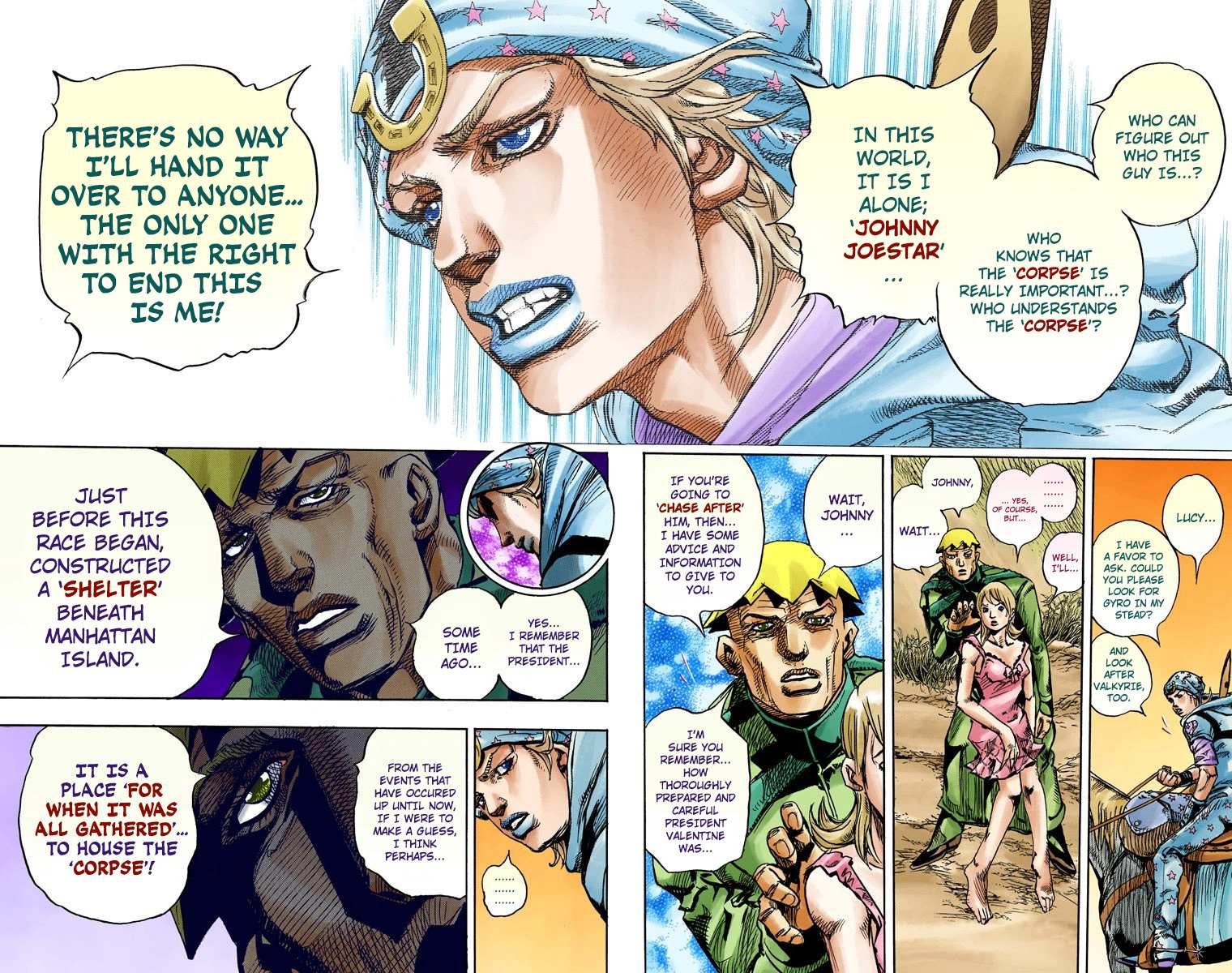 Read Jojo's Bizarre Adventure Part 7 Steel Ball Run Manga Online