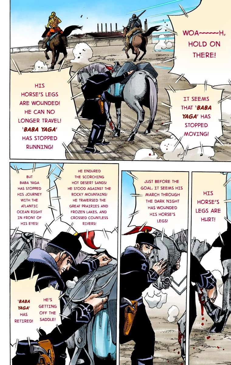 Read Jojo's Bizarre Adventure Part 7 Steel Ball Run Manga Online