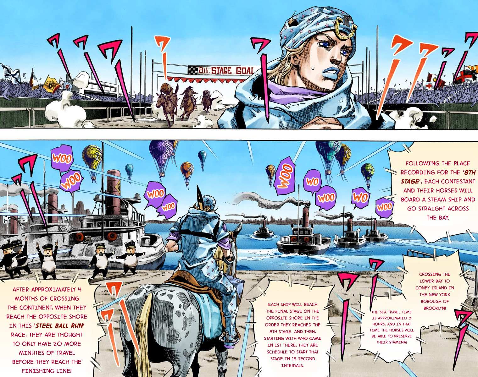 Read Jojo's Bizarre Adventure Part 7 Steel Ball Run Manga Online