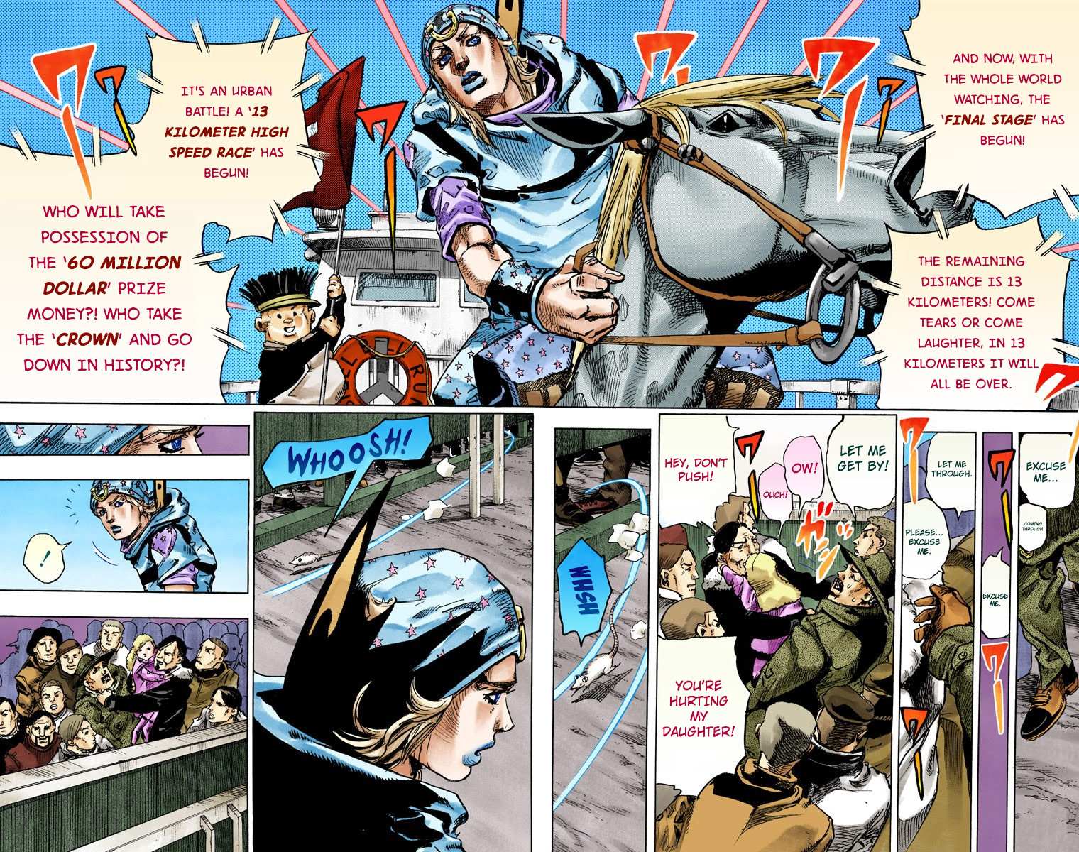 Read Jojo's Bizarre Adventure Part 7 Steel Ball Run Manga Online