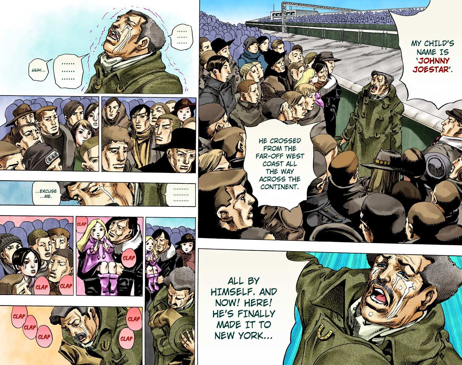 Read Jojo's Bizarre Adventure Part 7 Steel Ball Run Manga Online