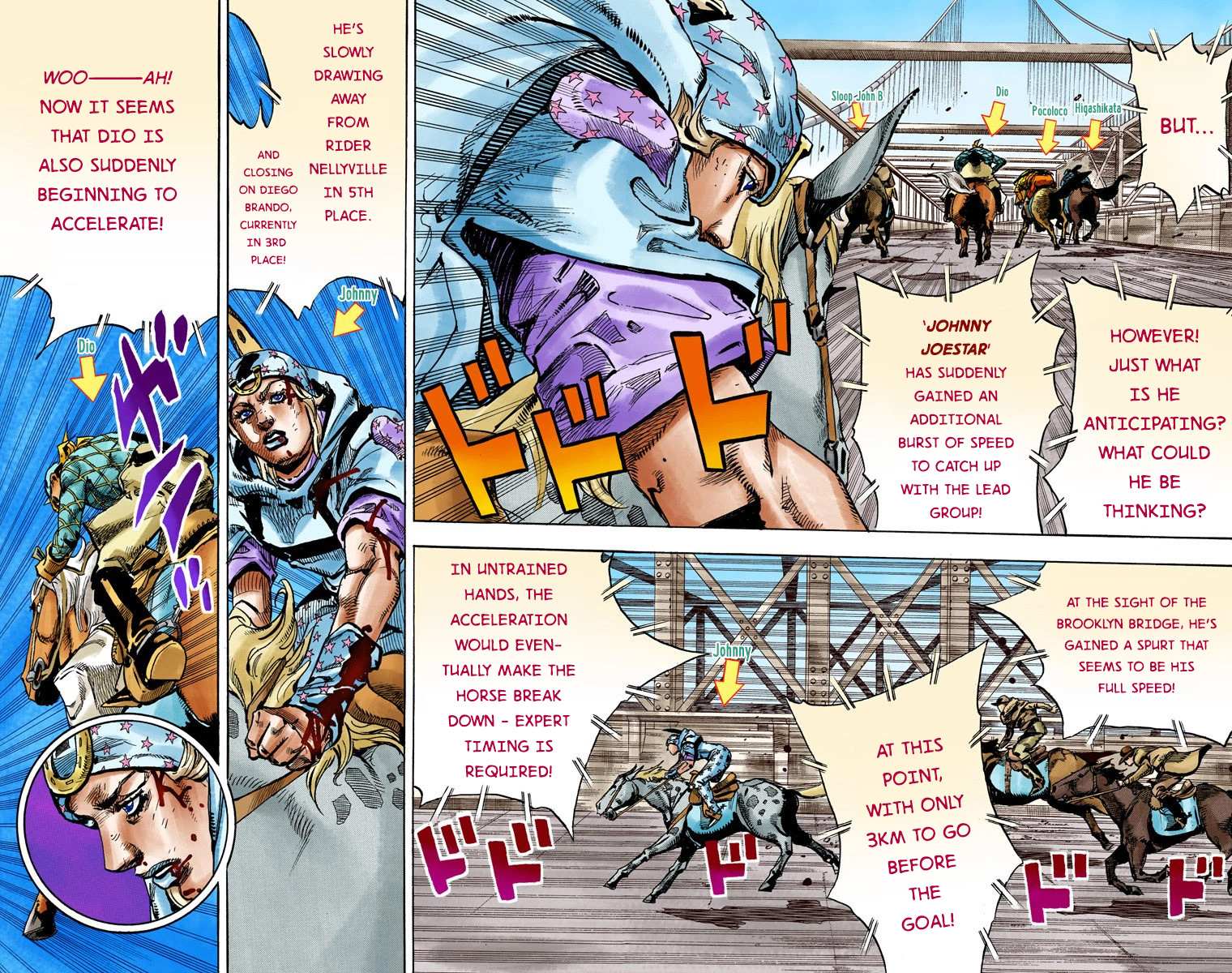 Read Jojo's Bizarre Adventure Part 7 Steel Ball Run Manga Online
