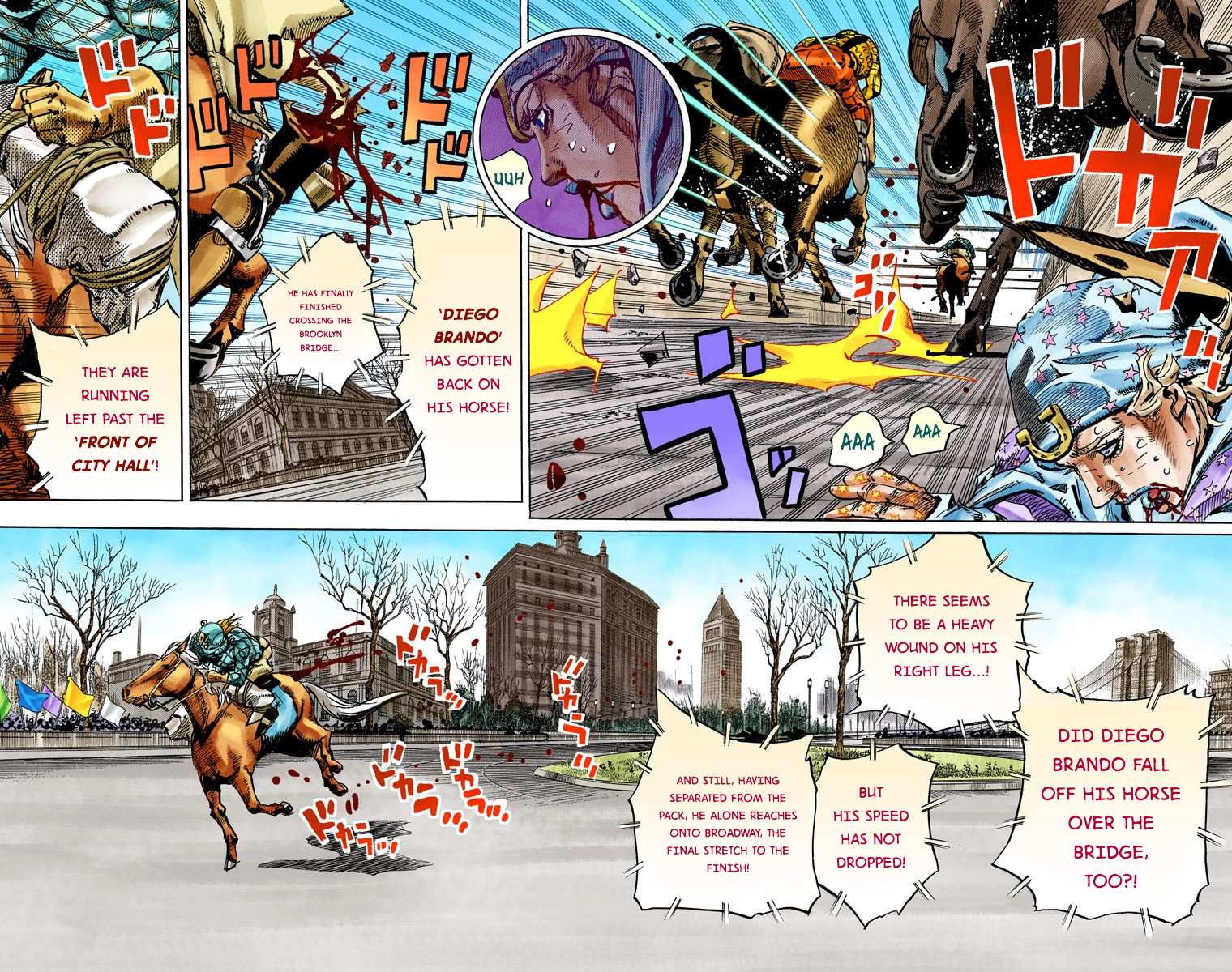 Read Jojo's Bizarre Adventure Part 7 Steel Ball Run Manga Online