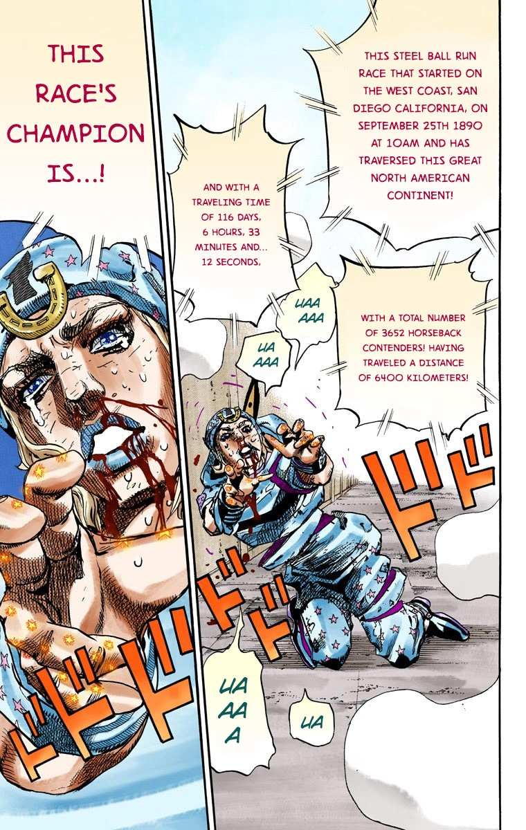 Read Jojo's Bizarre Adventure Part 7 Steel Ball Run Manga Online