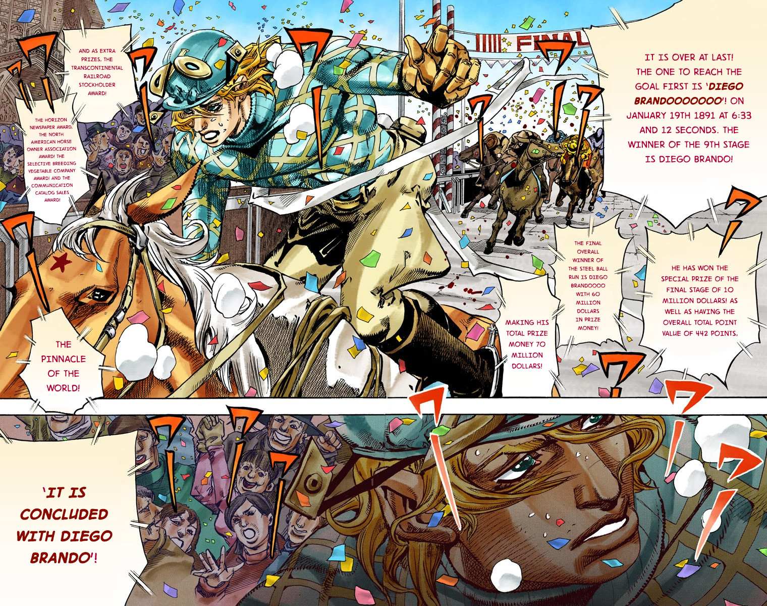Read Jojo's Bizarre Adventure Part 7 Steel Ball Run Manga Online